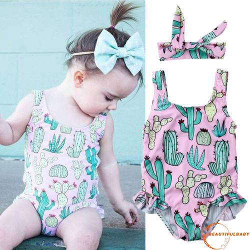 LFL Cute Newborn Kids Baby Girl Swim Swimsuit Swimwear Shopee Philippines