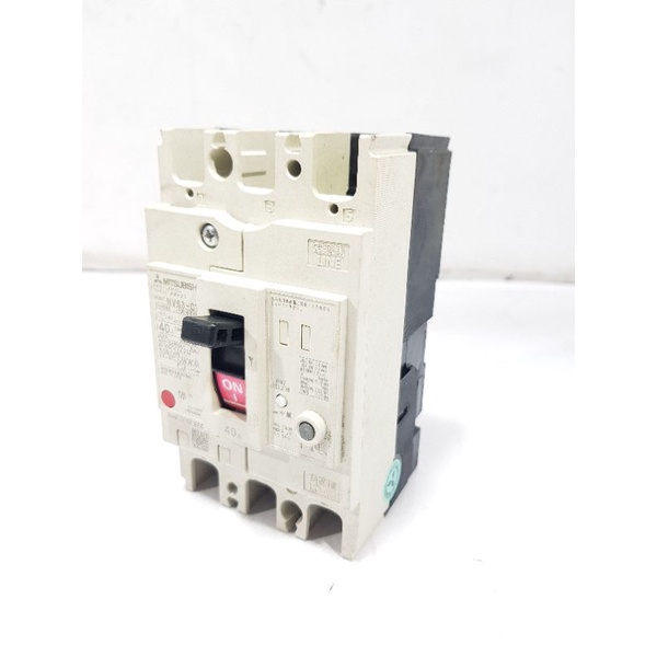 Circuit Breaker 40A 3Phase NV63-CV MITSUBISHI(Original Made Circuit Breaker 40A 3Phase NV63-CV MITSUBISHI(Original Made