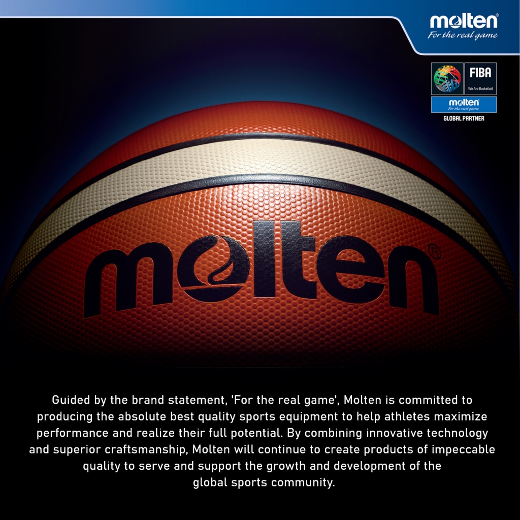 Molten B7g2000 Bg Series Basketball Size 7 With Premium Rubber Cover ...