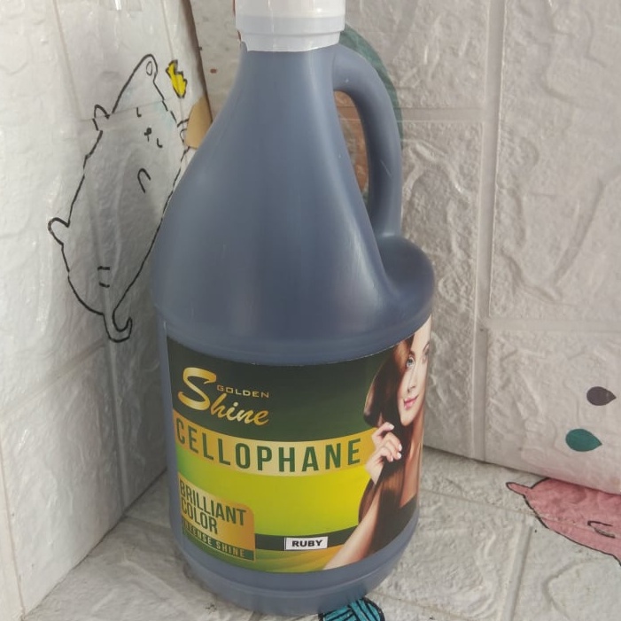 Cellophane haircoloring Brilliant color Ruby 1/2 gallon | Shopee ...