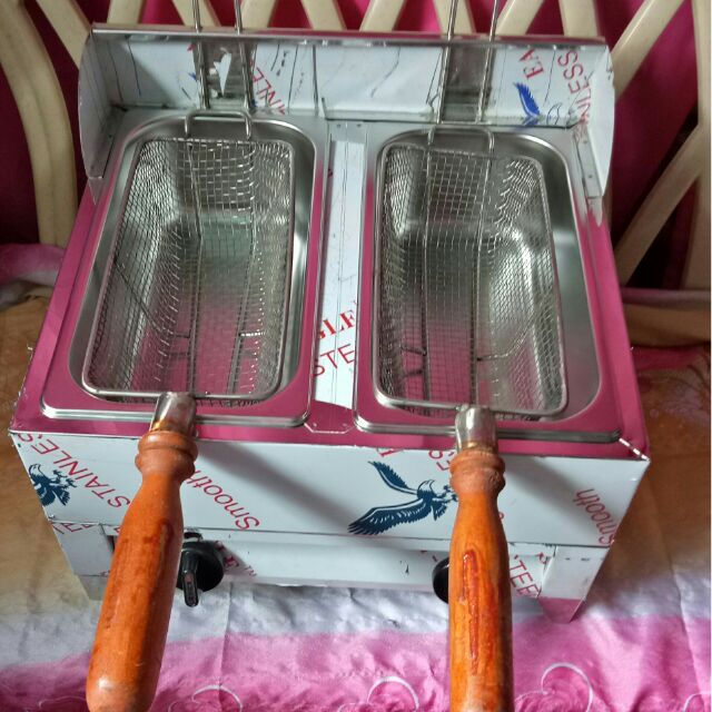 Gas Type Double Deep Fryer 16x12 inches Shopee Philippines
