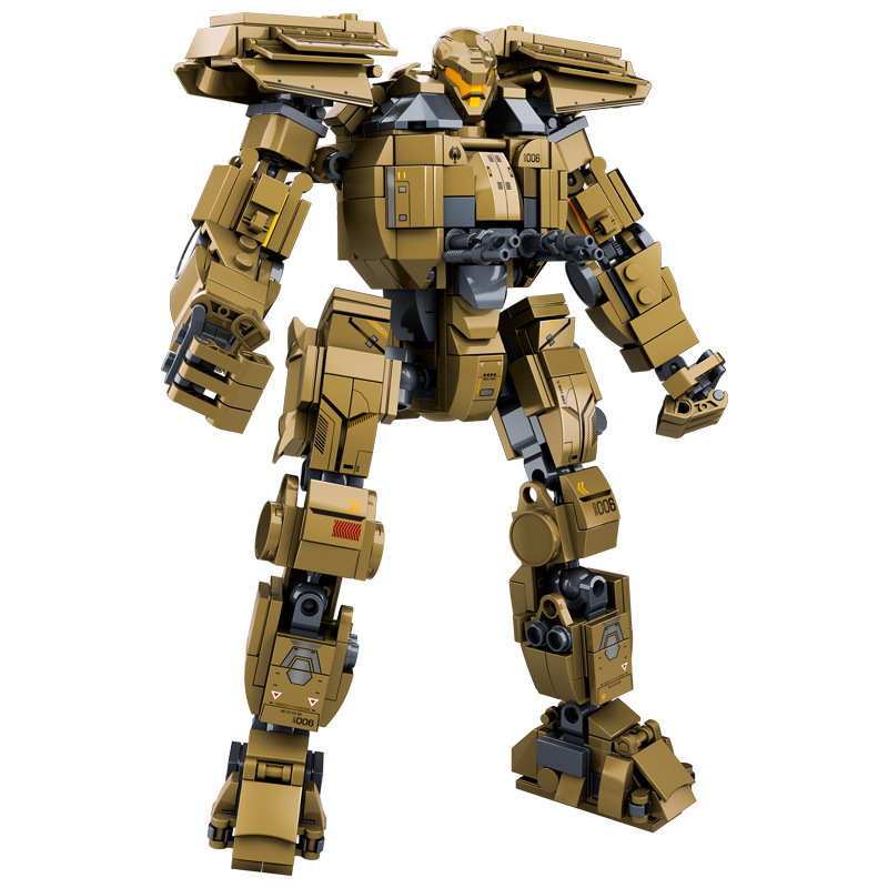 4 Style Sluban 0726 Pacific Rim Series Model Building Blocks Children Diy Toy Revenge Wanderer Model Boy Gifts Shopee Philippines