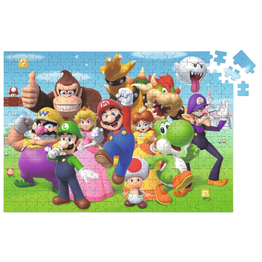 Super Mario Kids Puzzle 300 Pieces Preschool Education Jigsaw Puzzle ...