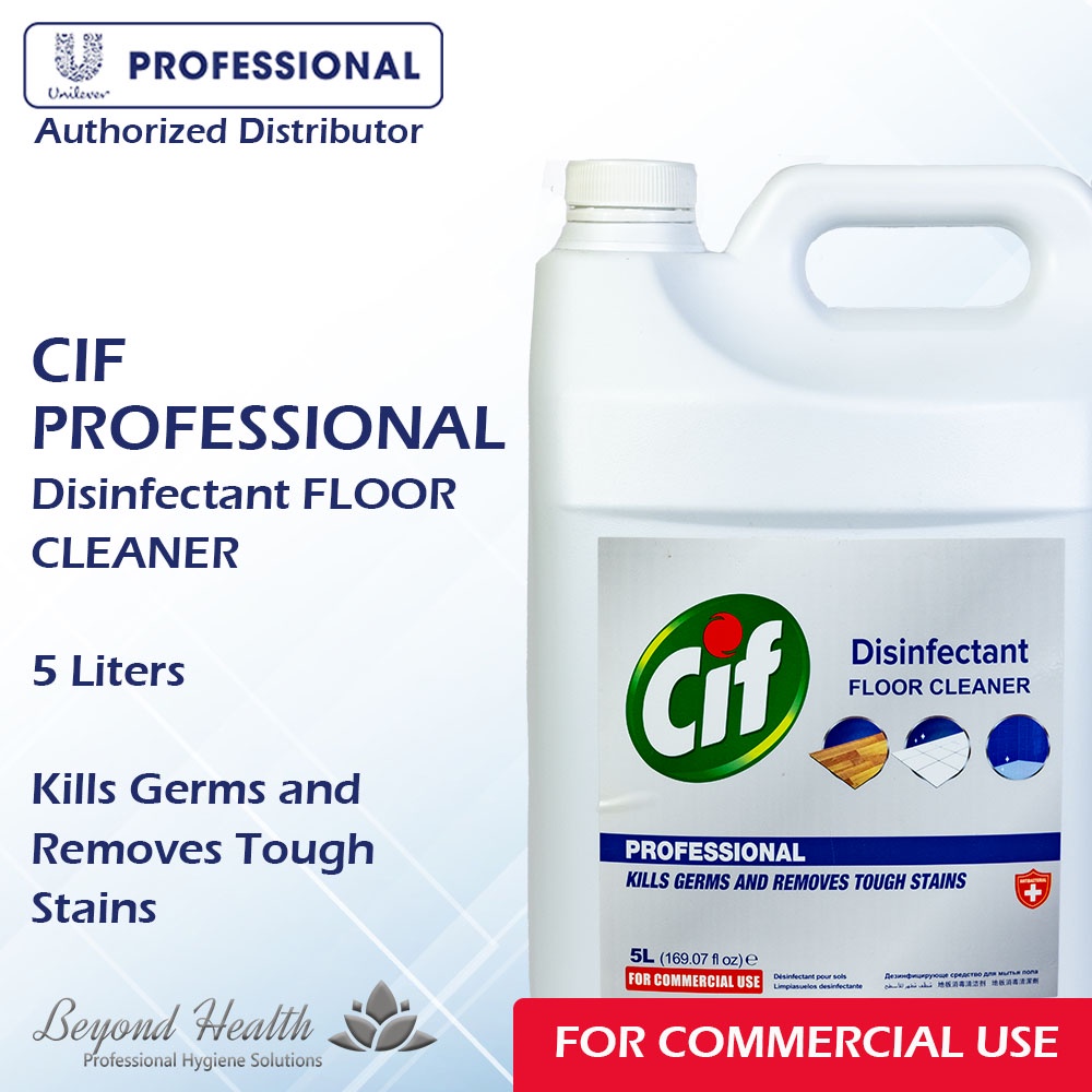 CIF Professional Floor Cleaner Disinfectant 5 Liters Unilever