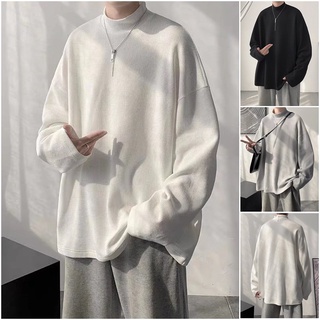 Korean Oversized Waffle Shirt for Men