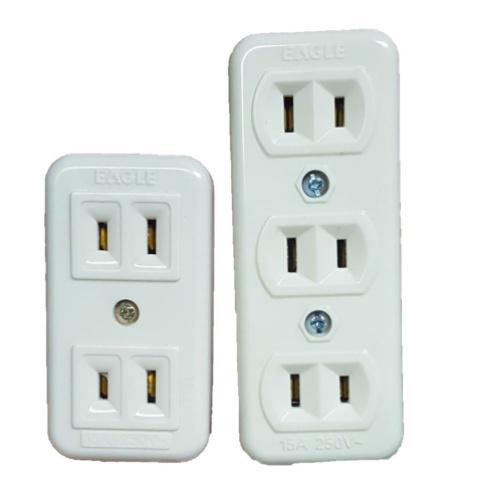 [NRH] Eagle Brand Outlet Surface Type Duplex/Tri-plex 2-gang or 3-gang ...