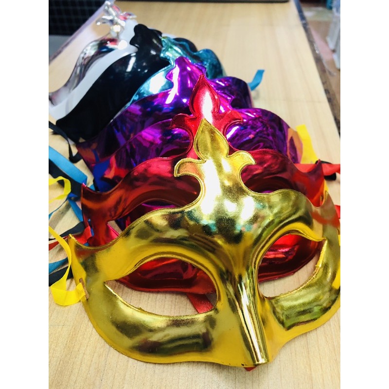 Shiny Fancy Mask Half Face No.1245 | Shopee Philippines