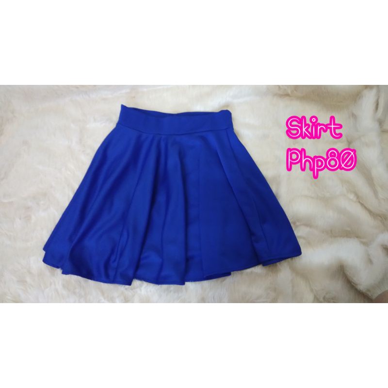 Skirt (Blue) .