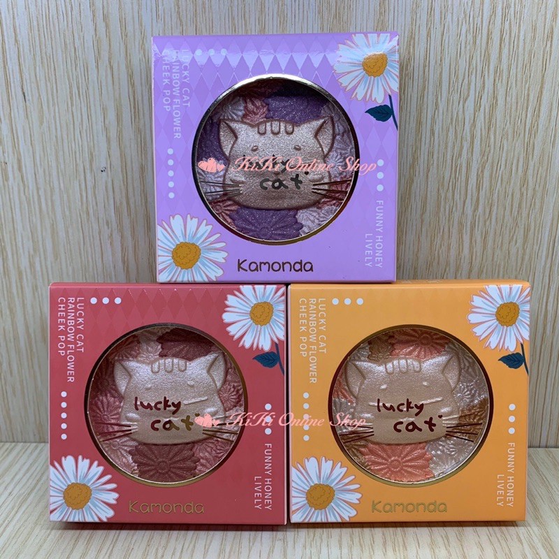 Kamonda Rainbow color cheek pop / eye shadow ( ready stock ) | Shopee ...