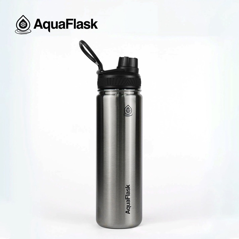 Aquaflask 22oz Wide Mouth with Spout Lid Vacuum Insulated Stainless ...