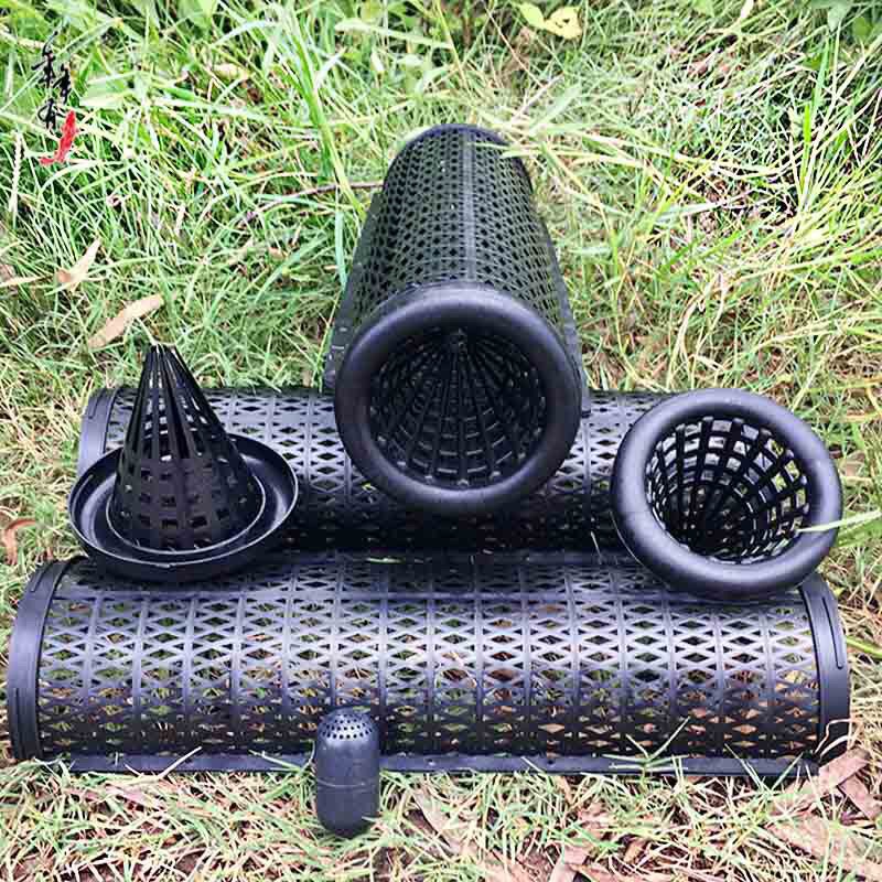 DOUBLE-HEAD NET TUBE (2 HOMS) - free bait basket | Shopee Philippines