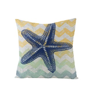 SeaTurtle cotton sofa cushion cover 45x45