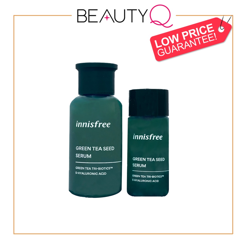 INNISFREE Green Tea Seed Serum TriBiotics (new packaging) Shopee