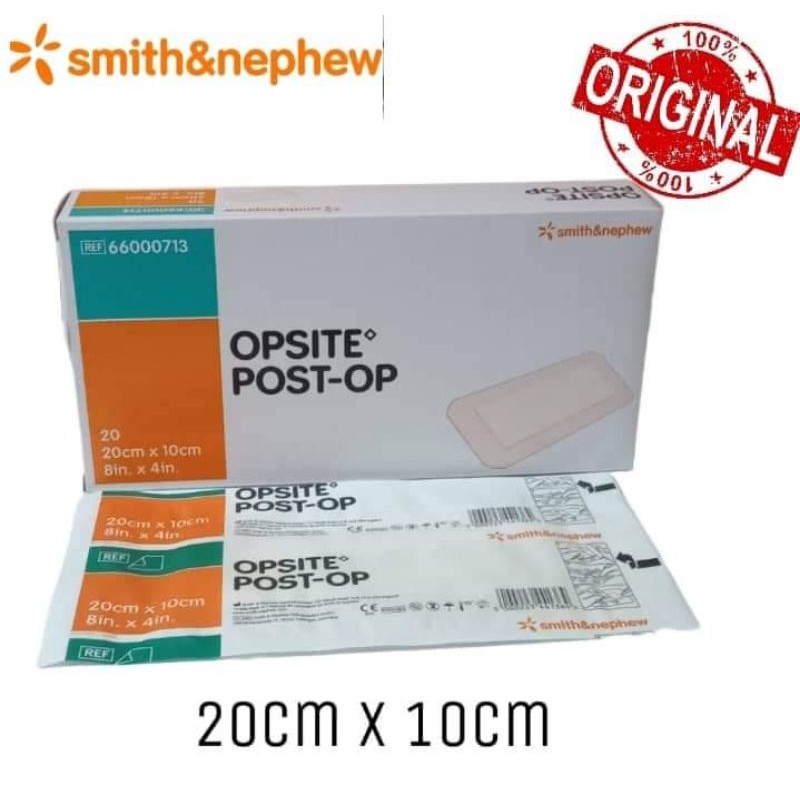 OPSITE POST-OP ( SOLD PER PIECE) 20cmX10cm Waterproof Dressing / Wound ...