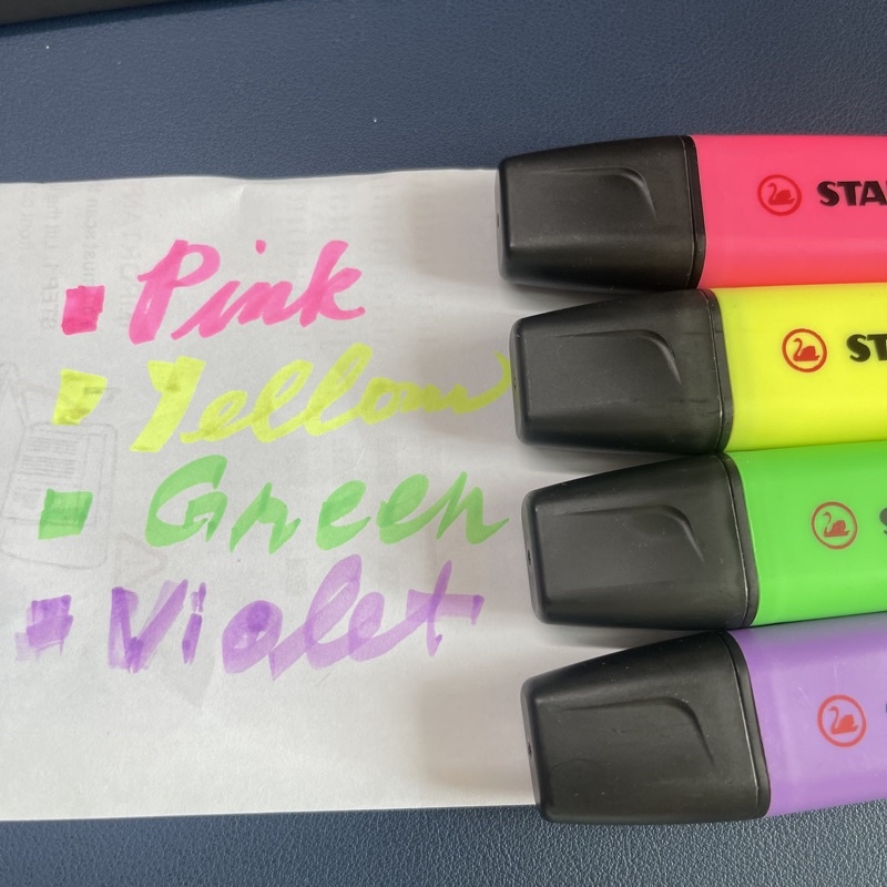 Stabilo Highlighters (ON HAND)(sold per piece) Shopee Philippines