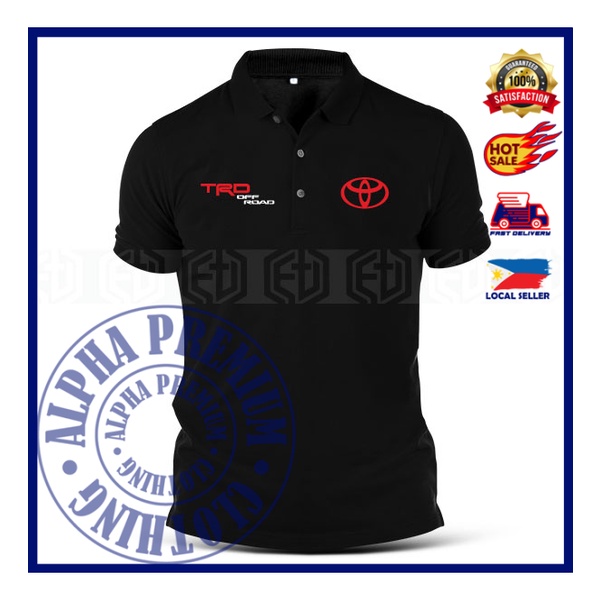 T-shirt Toyota Racing TRD - Noir - Tailles S à 3XL - Neuf Avec Étiquettes