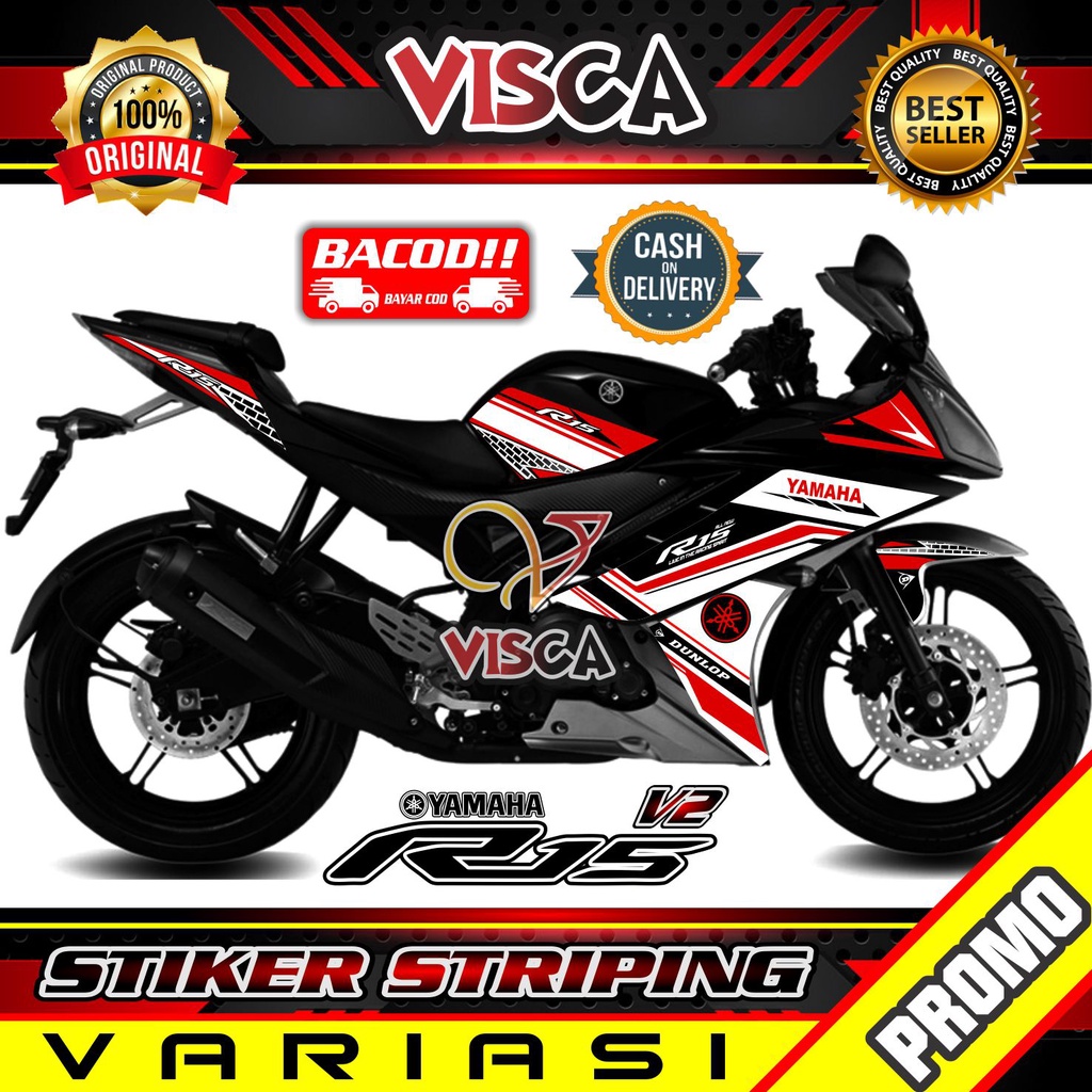 Striping R15 V2 Variations - Yamaha R15 V2 Trim Variation Striping ...