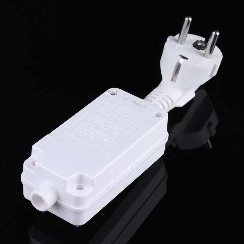 GFCI Replacement Plug 16A 220-240V Ground Fault Circuit Interrupter ...