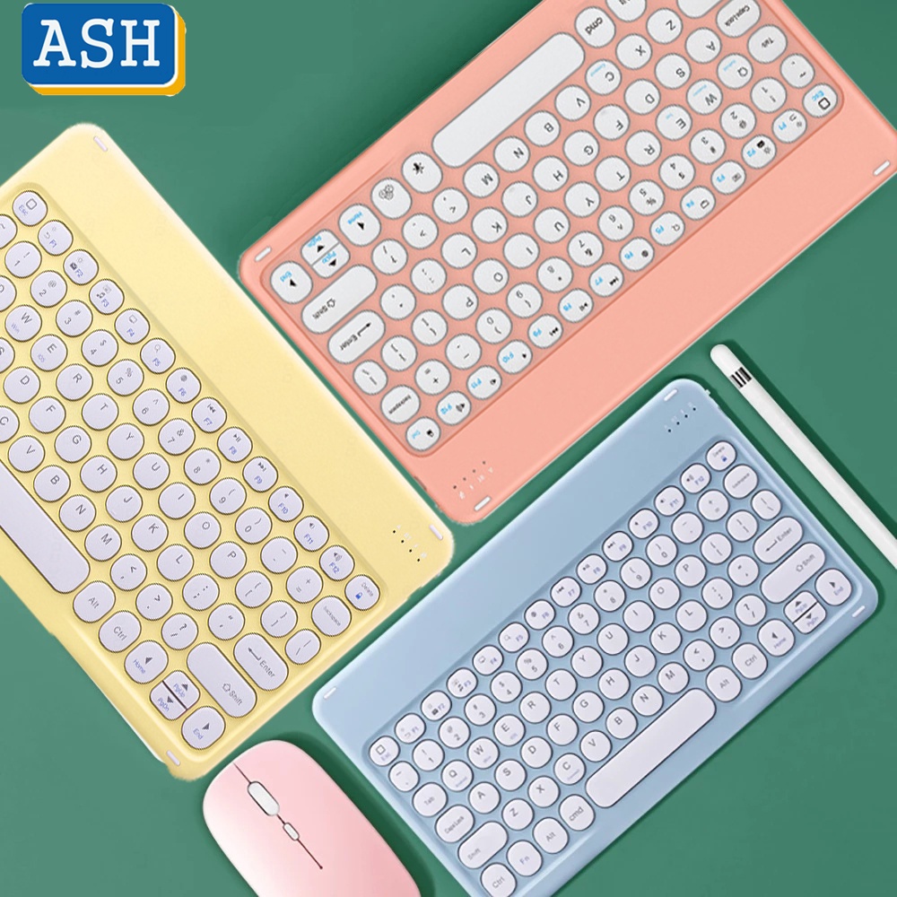 10 inch Round Cap Keyboard For Amazon Fire HD 10 Plus 2021 11th 10th ...