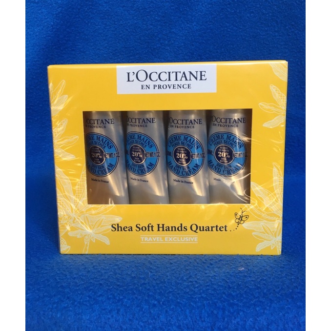 Locci Shea Soft Hands Quartet 4x30ml (Made in France) | Shopee Philippines