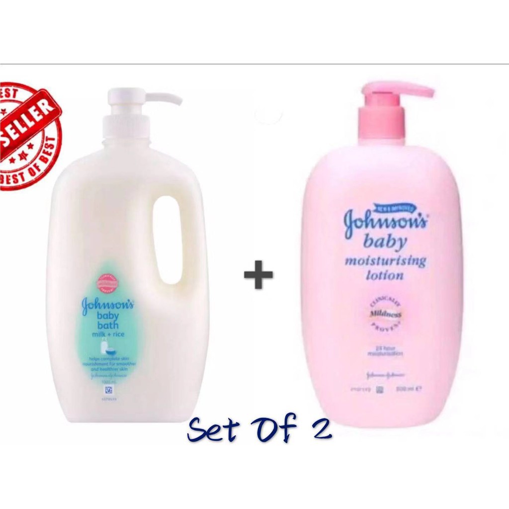 body lotion whitening soap nivea Baby Johnson s Baby Bath RIce 1000ML Baby Moisturising Lotion 500