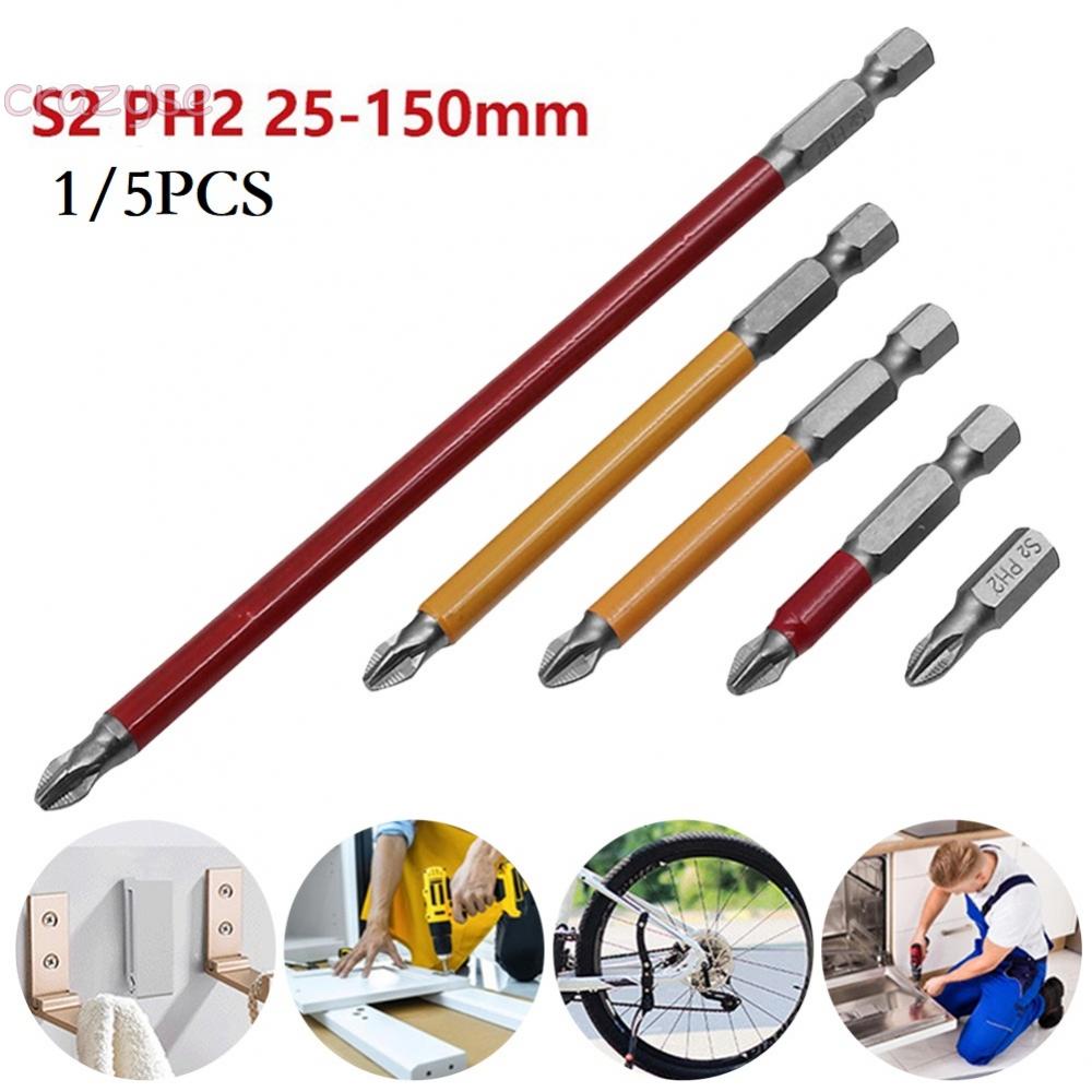 Hex Shank Magnetic Anti Slip Long Reach Electric Screwdriver Mm Bits Ph Shopee Philippines