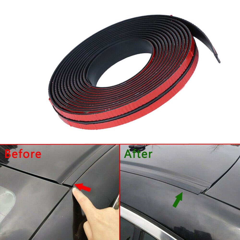 Universal Windshield Roof Seal Sound Insulation Strip Sticker 2CMx2M ...