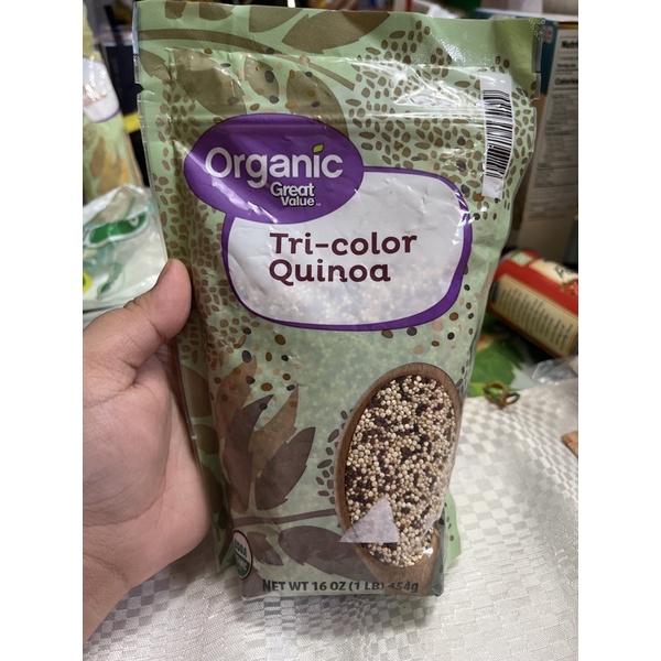 Great Value Tri Color Organic Quinoa 454g 1lb Shopee Philippines