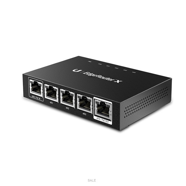 Ubiquiti Edge Router X 5-port Gigabit Router with POE port | Shopee ...