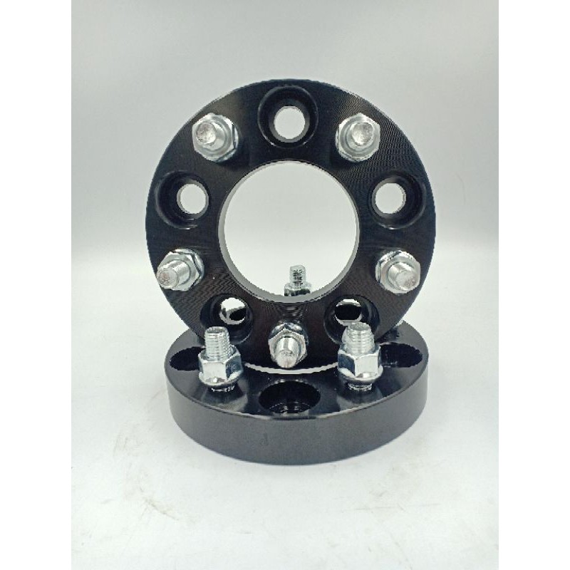 2pc Forged 20mm Wheel Spacers 5x114.3 To 5x114.3 – 1/2″ Studs, Anodized Silver