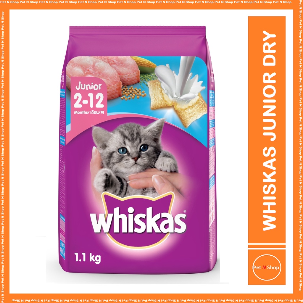 Whiskas dry outlet junior