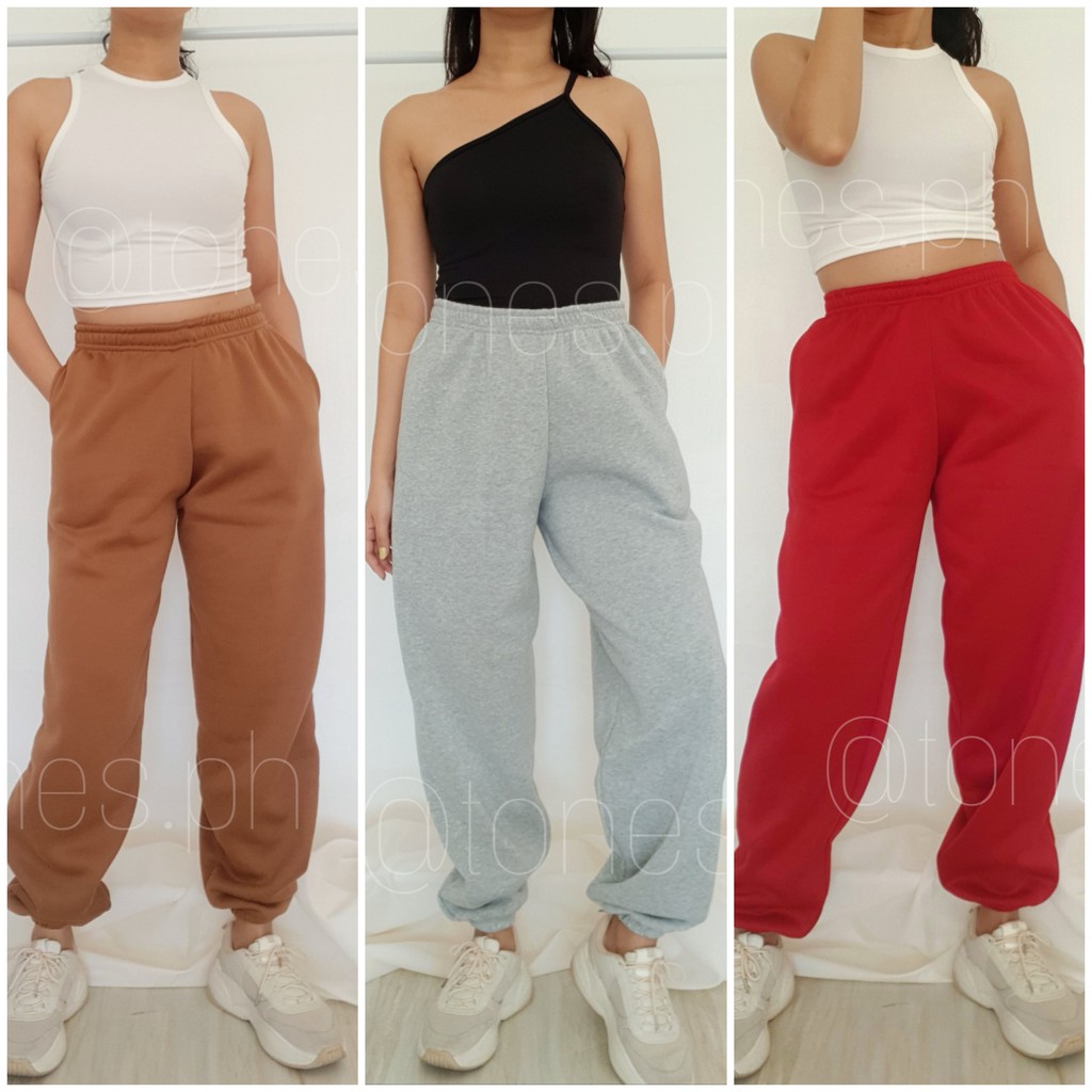 Tonesph Baggy Jogger Sweatpants Shopee Philippines