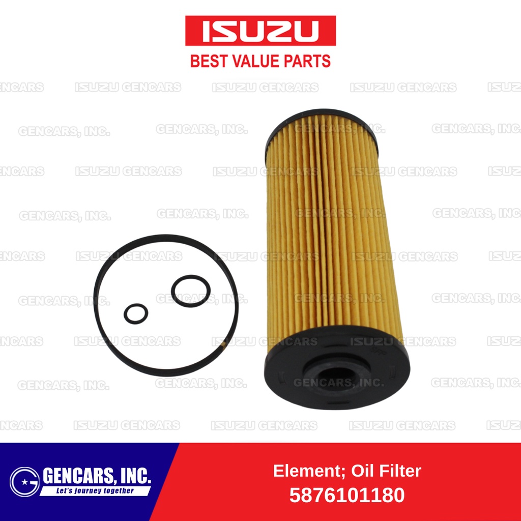 Isuzu Oil Filter for NLR/NMR 4JJ1 (5-87610118-0) (Best Value Parts ...