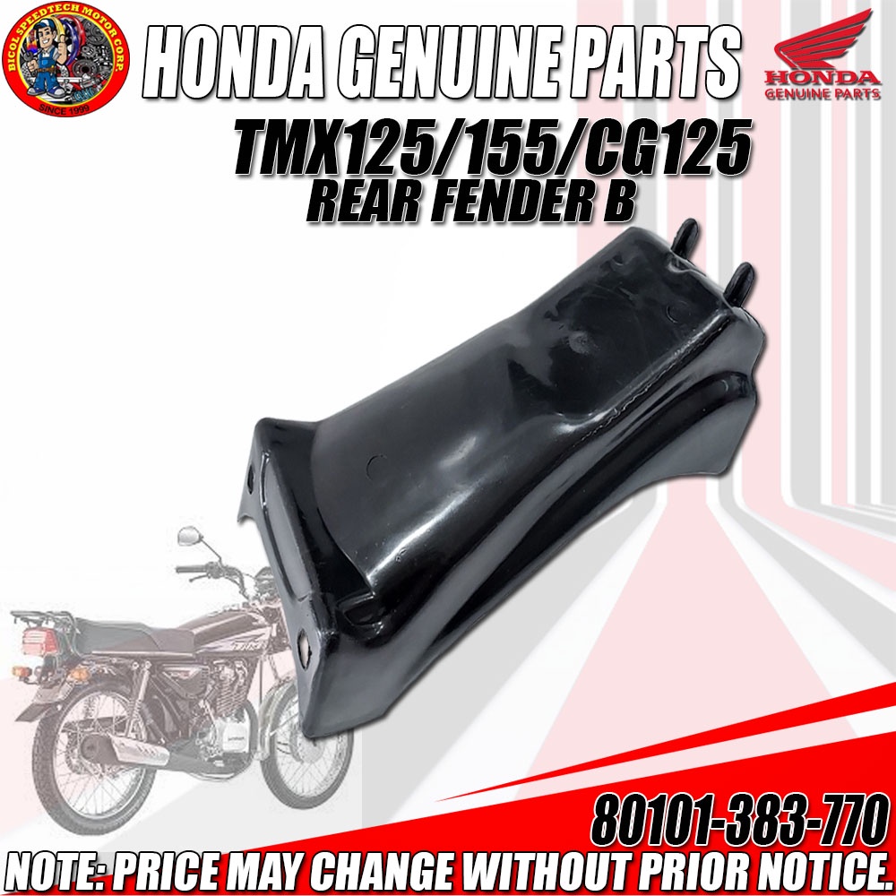 TMX 125/155/CG125 REAR FENDER B (HPI) (GENUINE: 80101-383-770) | Shopee ...