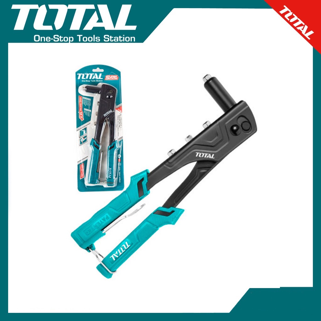 TOTAL TOOLS Manual Riveter 10.5" Original Heavy Duty Manual Riveter for