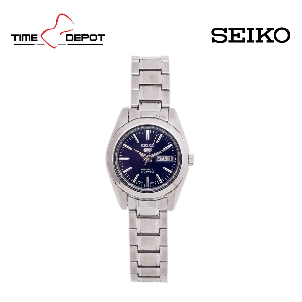 Seiko 5 SYMK15K1 Automatic Silver Stainless Steel Strap Watch For