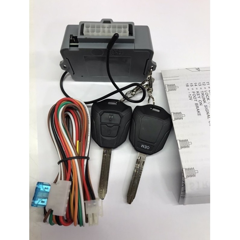 Anti-Theft Demag Remote Isuzu 2005-2020 Style 2020 Small Set | Shopee ...