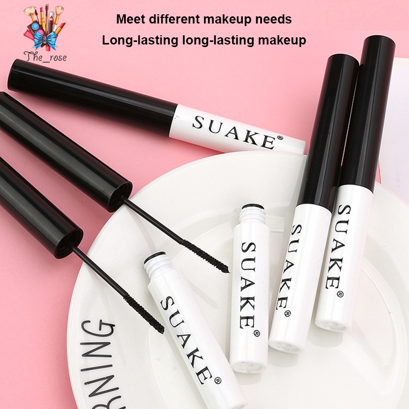 SUAKE LongLasting Mascara Small Brush Mascara Long Thick Curling