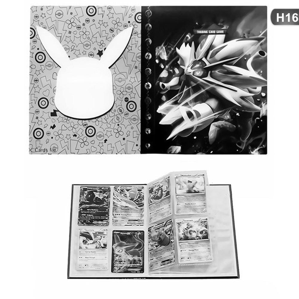 IVANES Pokemon Cards Album Cartoon Pokemons Toys Collection Folder Card