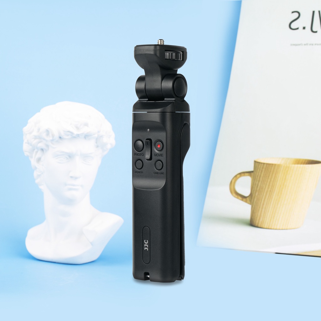 JJC TP-S2 Remote Control Mini Tripod Grip Replace GP-VPT1 for Camera ...