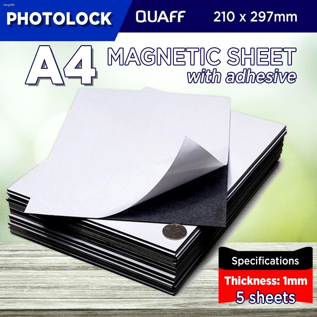 Magnetic Sheet A4 Size with full Adhesive Sticker Thick Cuttable Ref ...