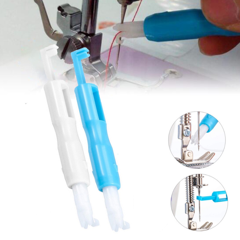 Auto Sewing Machine Needle Threader Cross Stitch DIY Quick Sewing Threader Embroider Needle