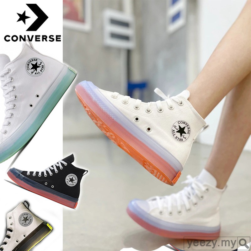 Chuck Taylor All Star CX crystal bottom high top white orange 167809C Shopee Philippines