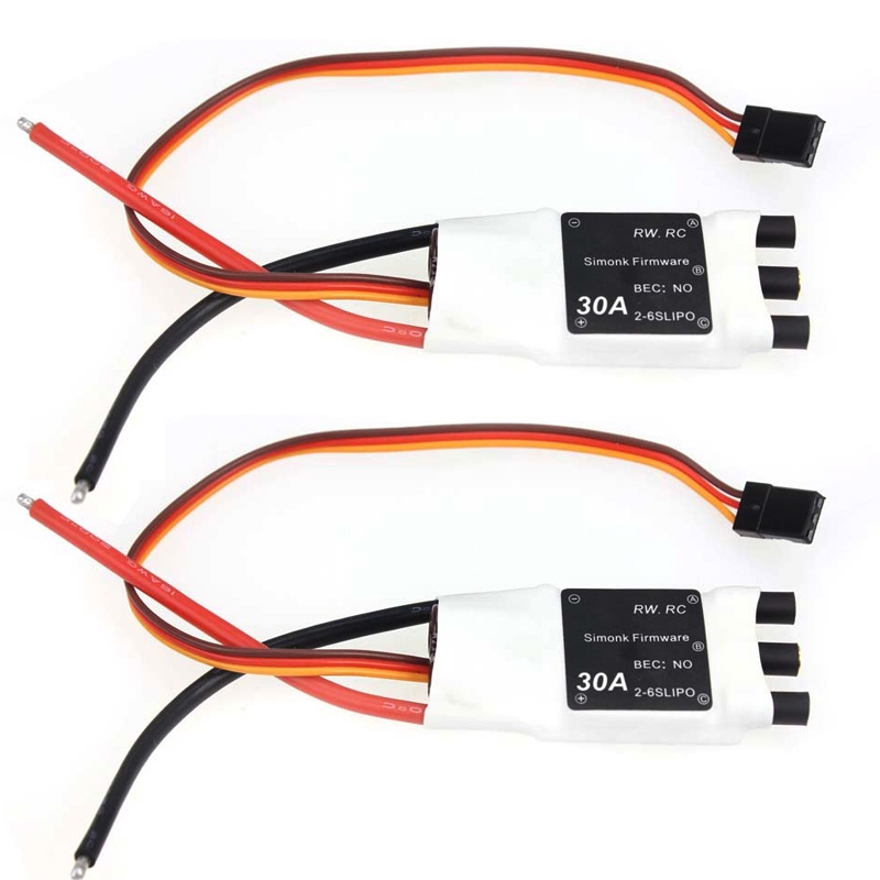 RW.Rc Simonk 30A OPTO 2-6S / 40A 2-4S Lipo ESC Mini Speed Controller ...