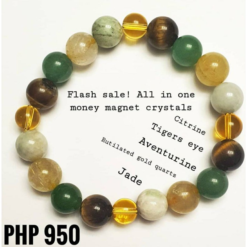 all in one lucky stone gemstone bracelet Shopee Philippines