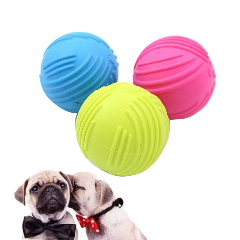 Pet Dog Puppy Chew Toy Resistant To Bite Bone Molar Thorn Tpr Ball Dog 