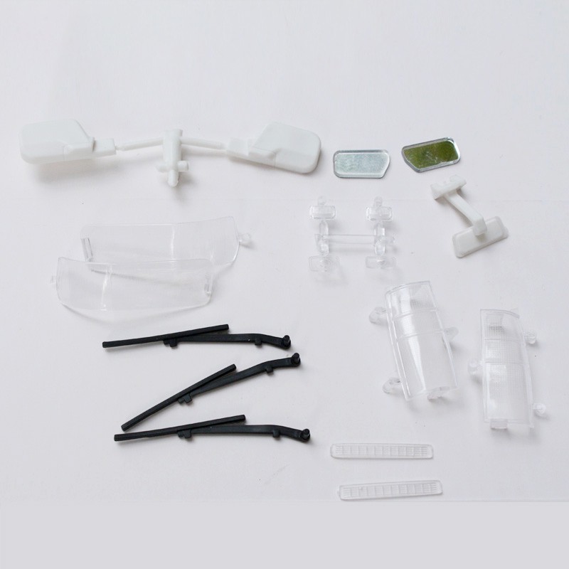 1/10 RC Car Body Land Cruiser LC80 Rear view mirror light Taillight ...