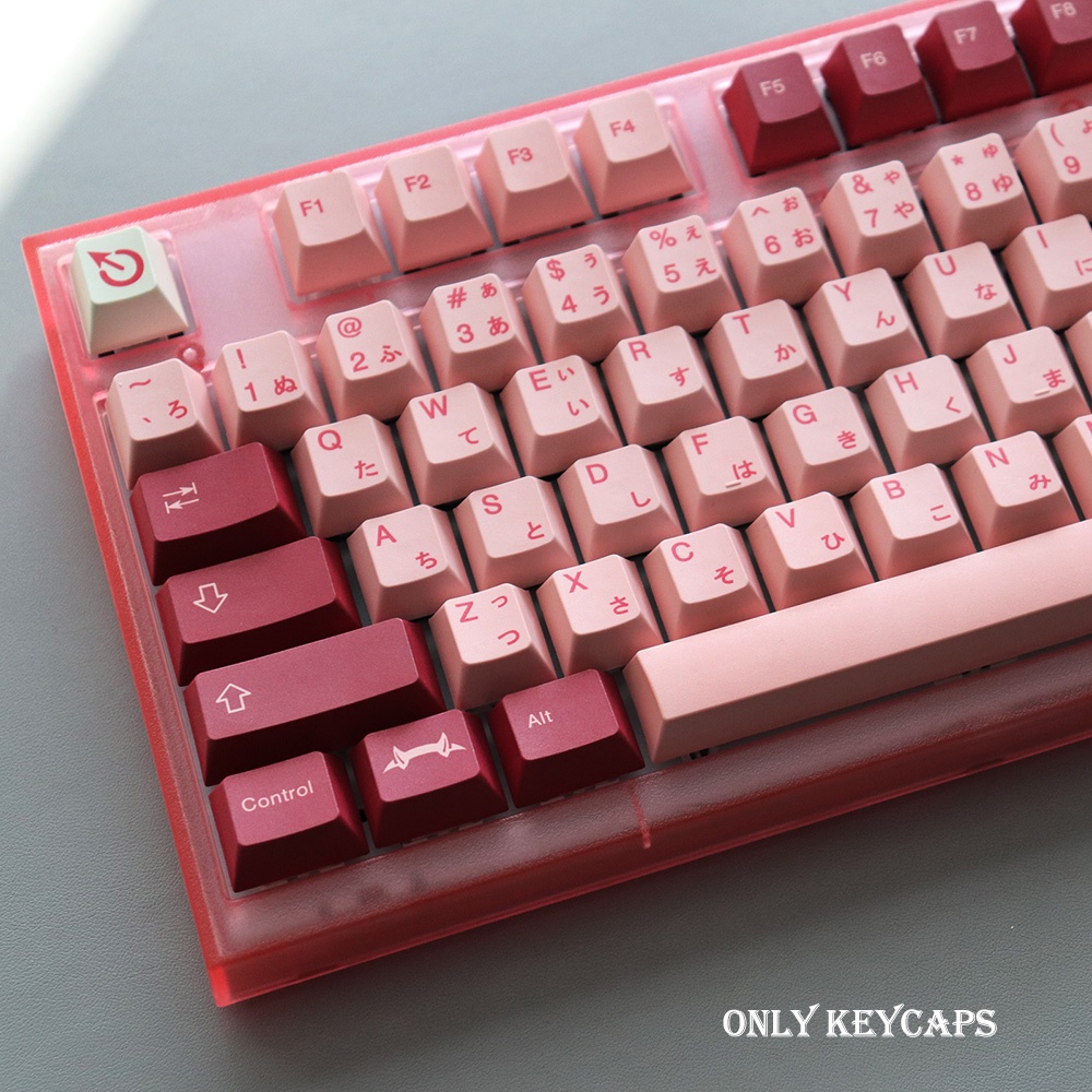 Darling Keycap PBT 129 Keys Cherry Profile DYE-SUB Japanese Personalise ...