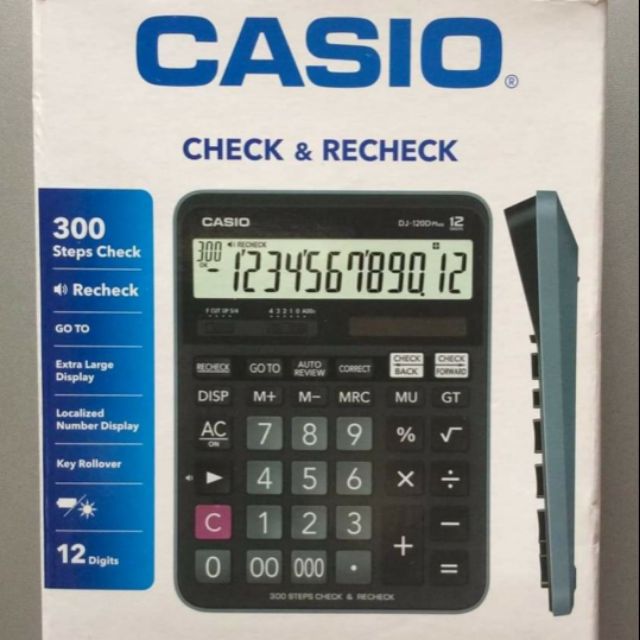 Casio calculator dj120d discount price