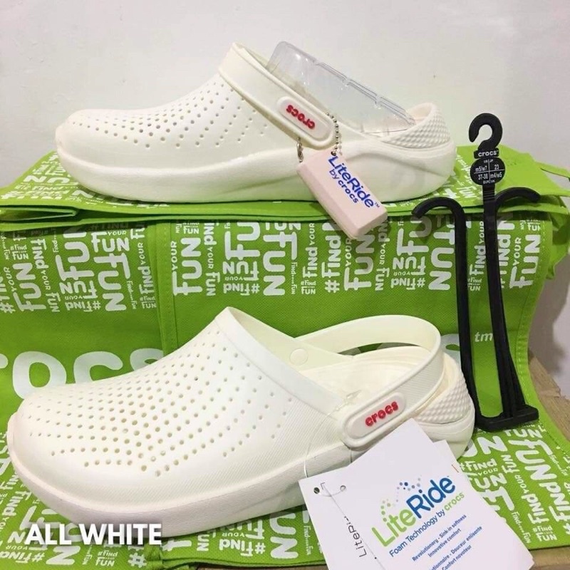 Crocs literide shop shopee